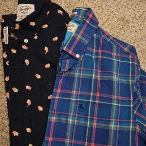 Original PENGUIN 2for1 summer button-up short-sleeved shirts